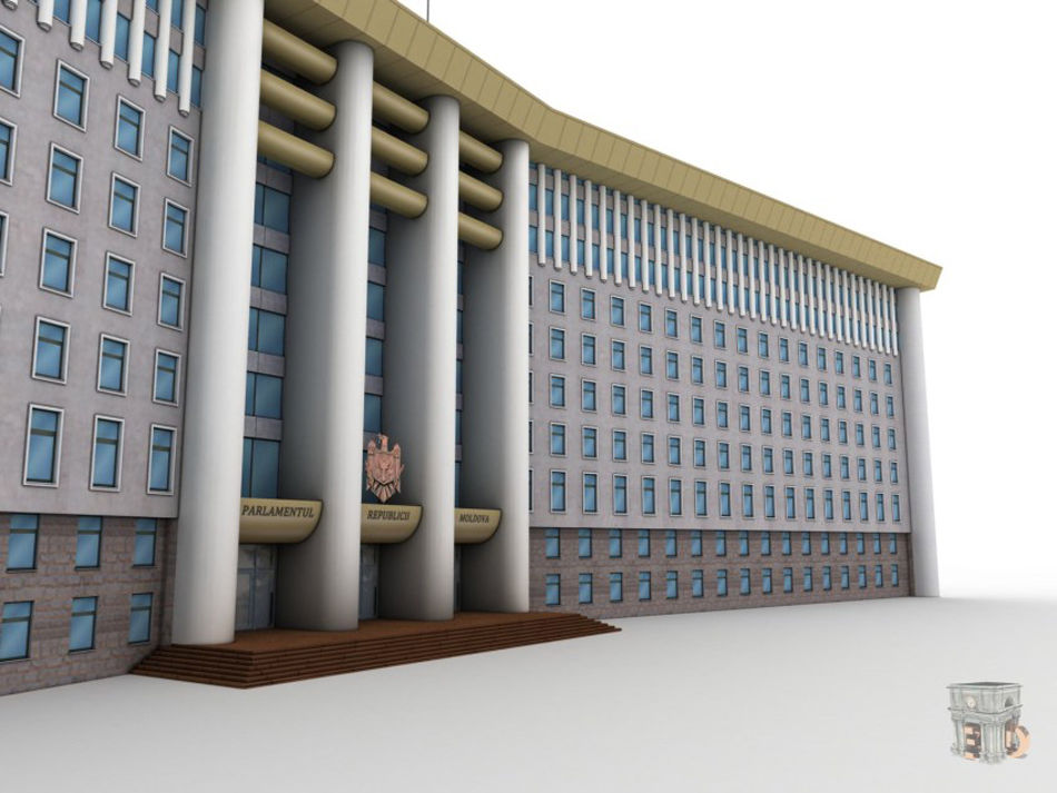 Главные здания Кишинева представлены в 3D-формате