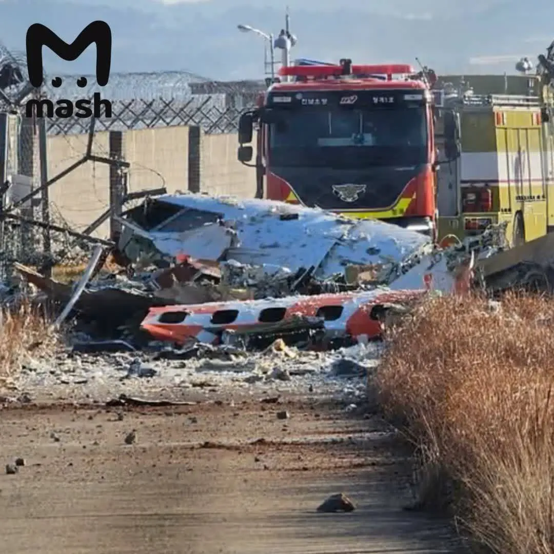 Un avion de pasageri s-a prăbușit în Coreea de Sud