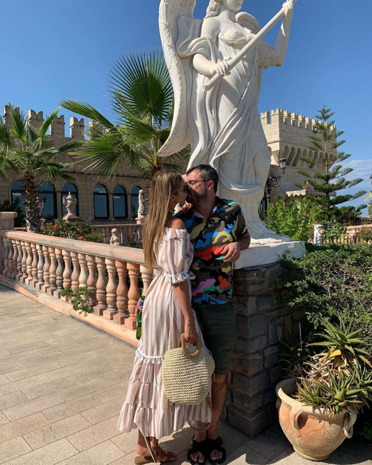 Анастасия Фотаки и миллионер Габриэль Стати наслаждаются отдыхом в Италии