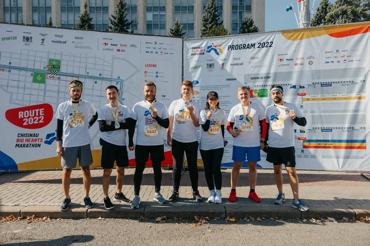 Марафон больших сердец объединяет Кишинев