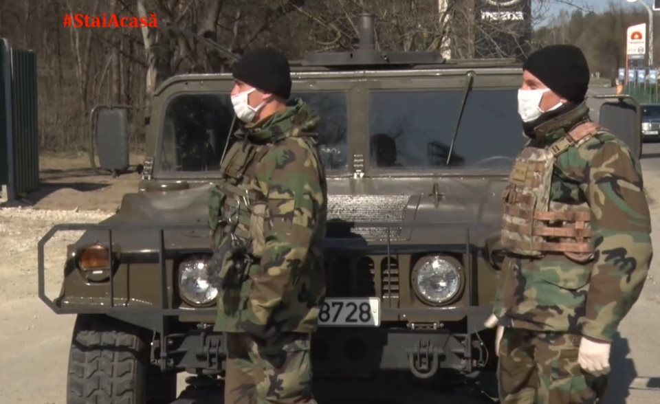 В селе Талмаза установили блокпосты на время карантина