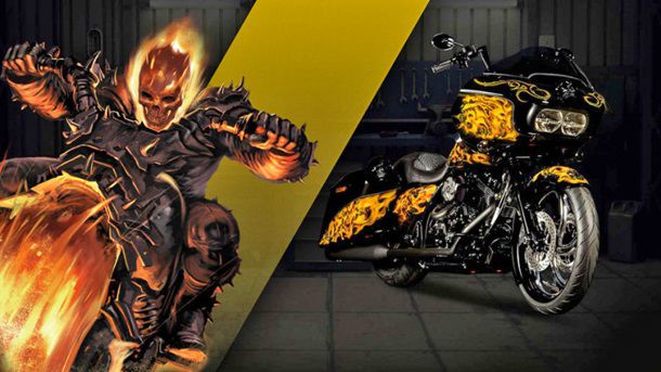 Harley-Davidson и Marvel представили супергеройские мотоциклы