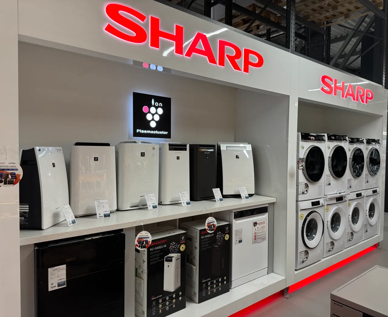 Приобретайте бытовую технику SHARP в шоуруме Ultra и воспользуйтесь подарочным сертификатом на сумму до 5000 лей