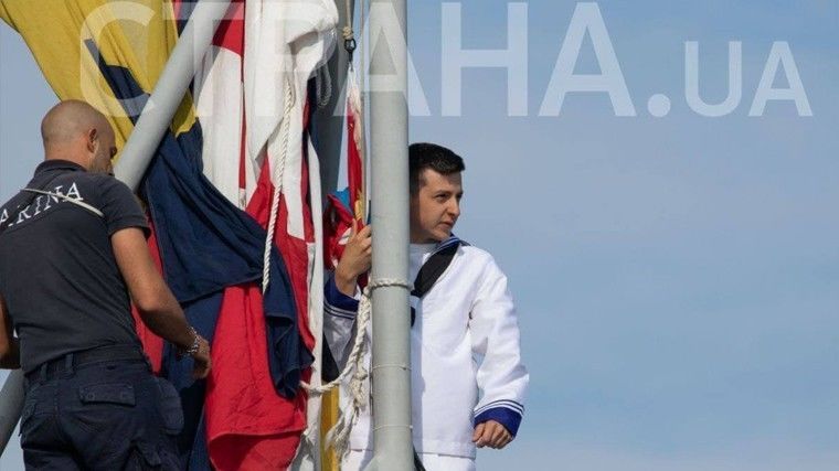 «Двойника» Зеленского заметили на учениях Sea Breeze в Черном море