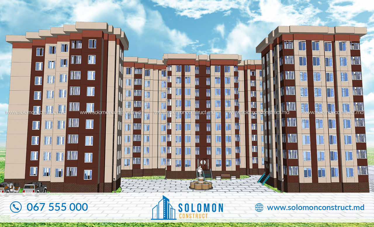 Solomon Construct: Квартиры от 499 евро/кв.м. на Чеканах ®