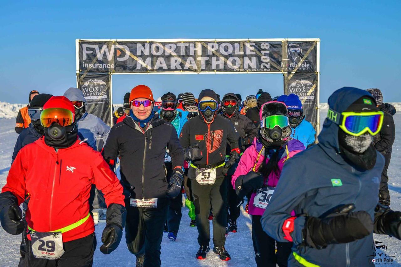 Молдаванин занял второе место на марафоне North Pole Marathon