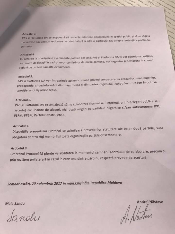 PAS și PPDA vor colabora la următoarele alegeri parlamentare, potrivit unui protocol semnat între cele două partide