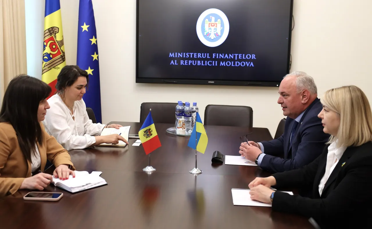 Moldova reafirmă necesitatea cooperării cu Ucraina, inclusiv în domeniul finanțelor