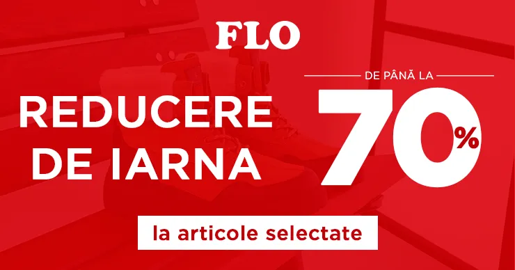 Flo: Reduceri de iarnă până la 70% la articole selectate