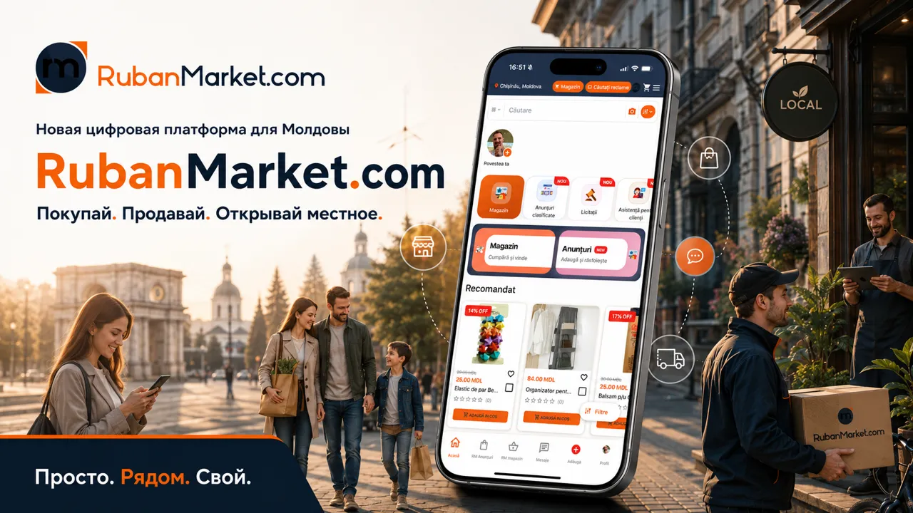 Rubanmarket.com новая платформа в Молдове