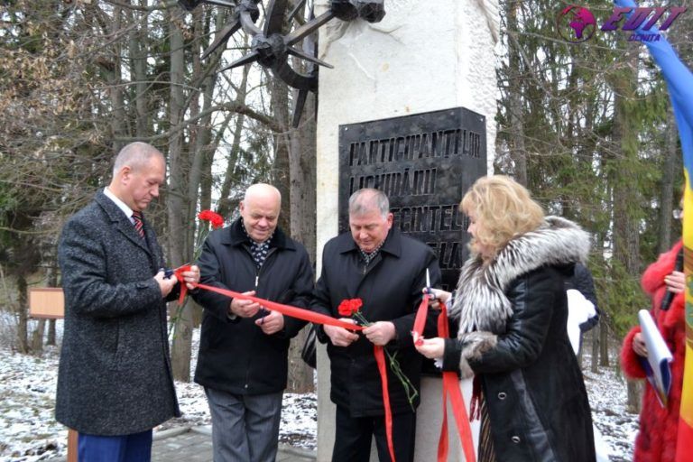 Ocnița: Monument în cinstea şi memoria participanţilor la lichidarea consecinţelor catastrofei de la Cernobîl