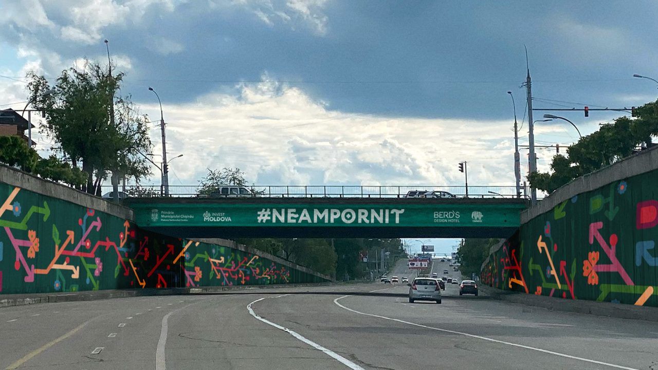 Мост на Телецентре раскрасят в национальном стиле