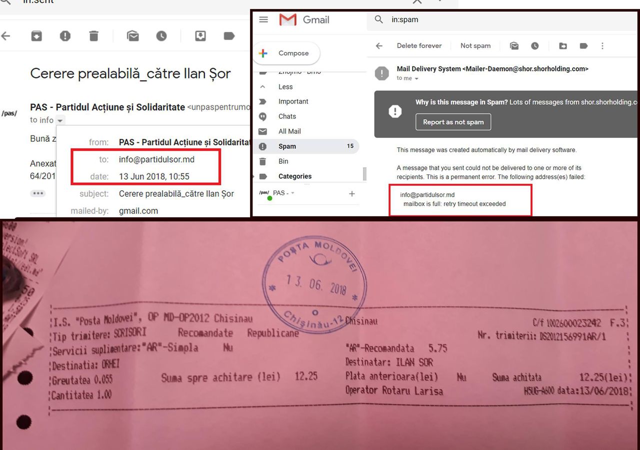 Санду опровергла слова Шора доказательствами