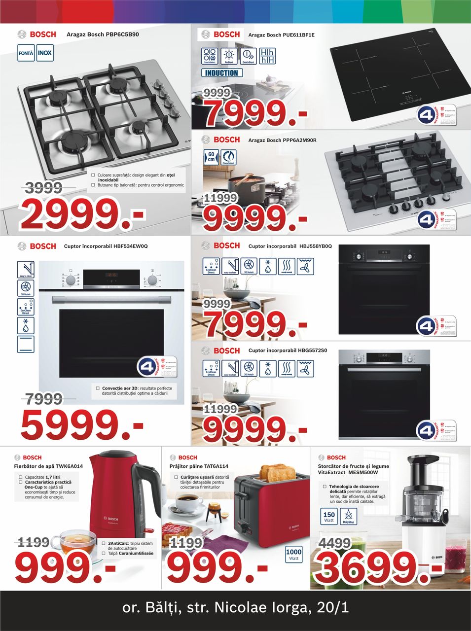 Bosch Siemens: нам 21 год – отличный повод для суперцен и подарков ®