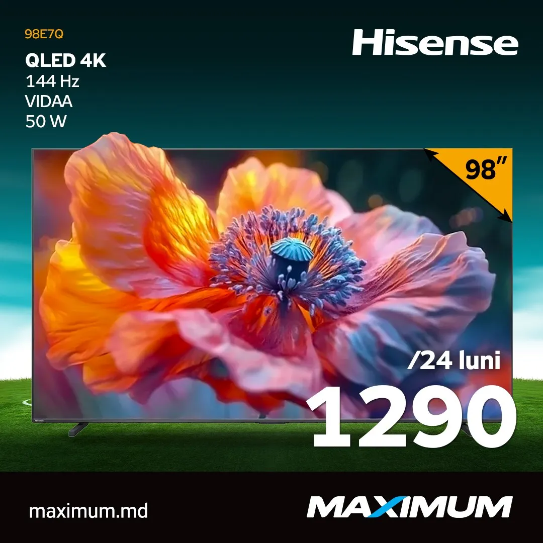 Maximum: FIFA 2026 вместе с Hisense - большие экраны, умные технологии и рассрочка 0%