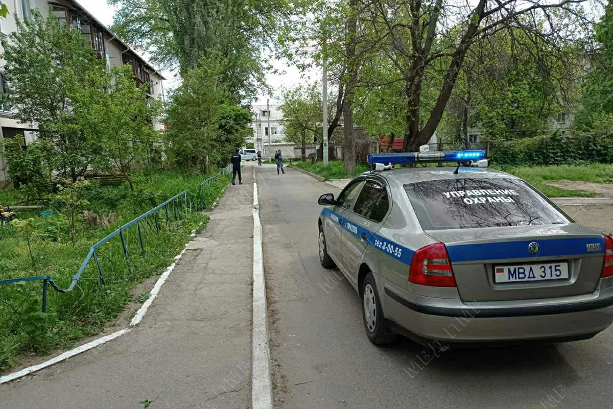В Тирасполе в мусорном контейнере нашли часть мины