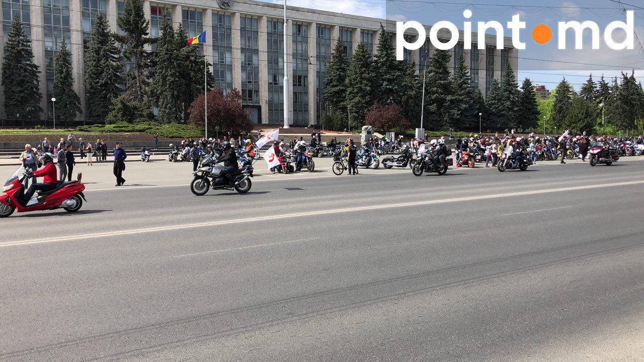 В Кишиневе состоялось открытие мотосезона
