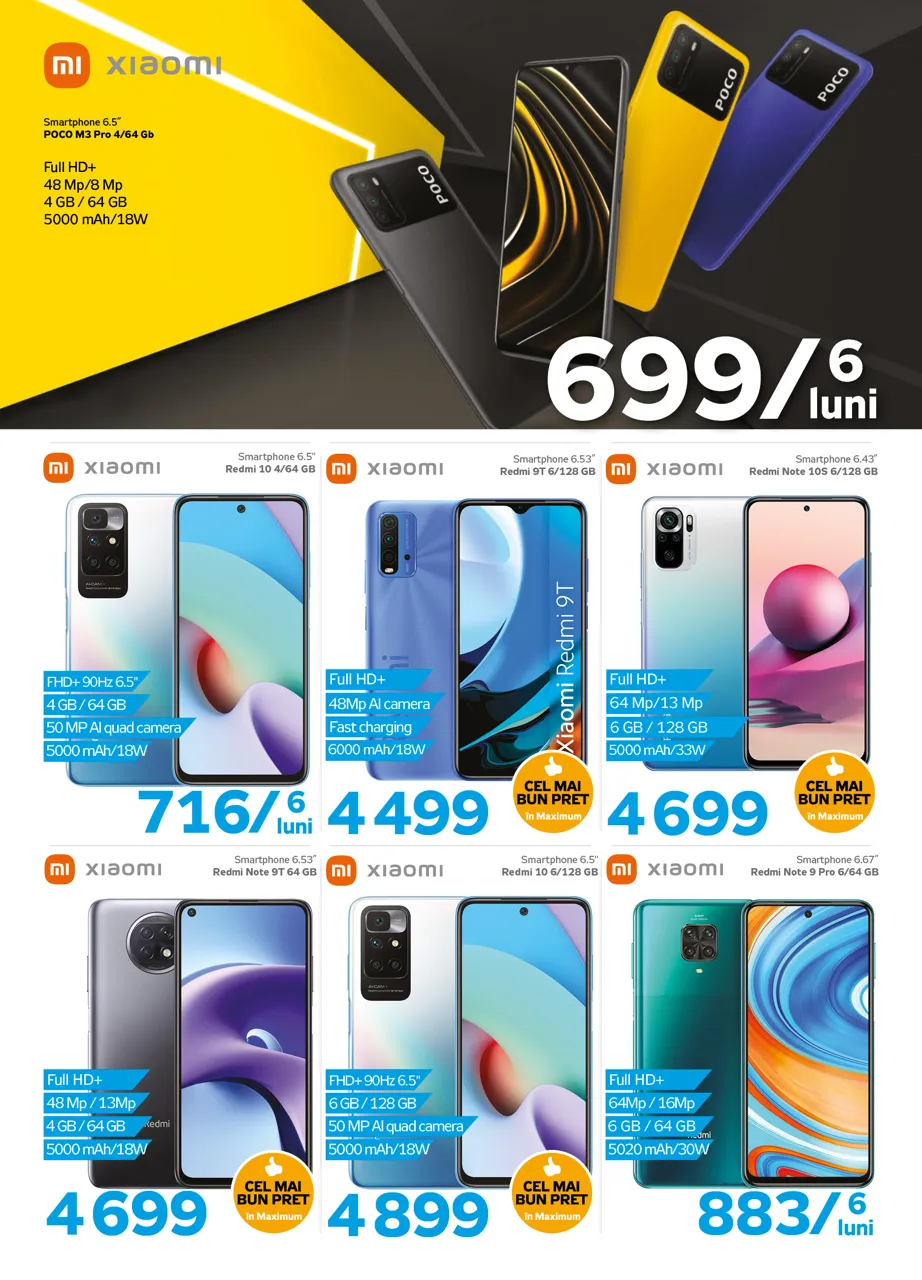 Maximum: Гаджеты Xiaomi в рассрочку до 6 месяцев