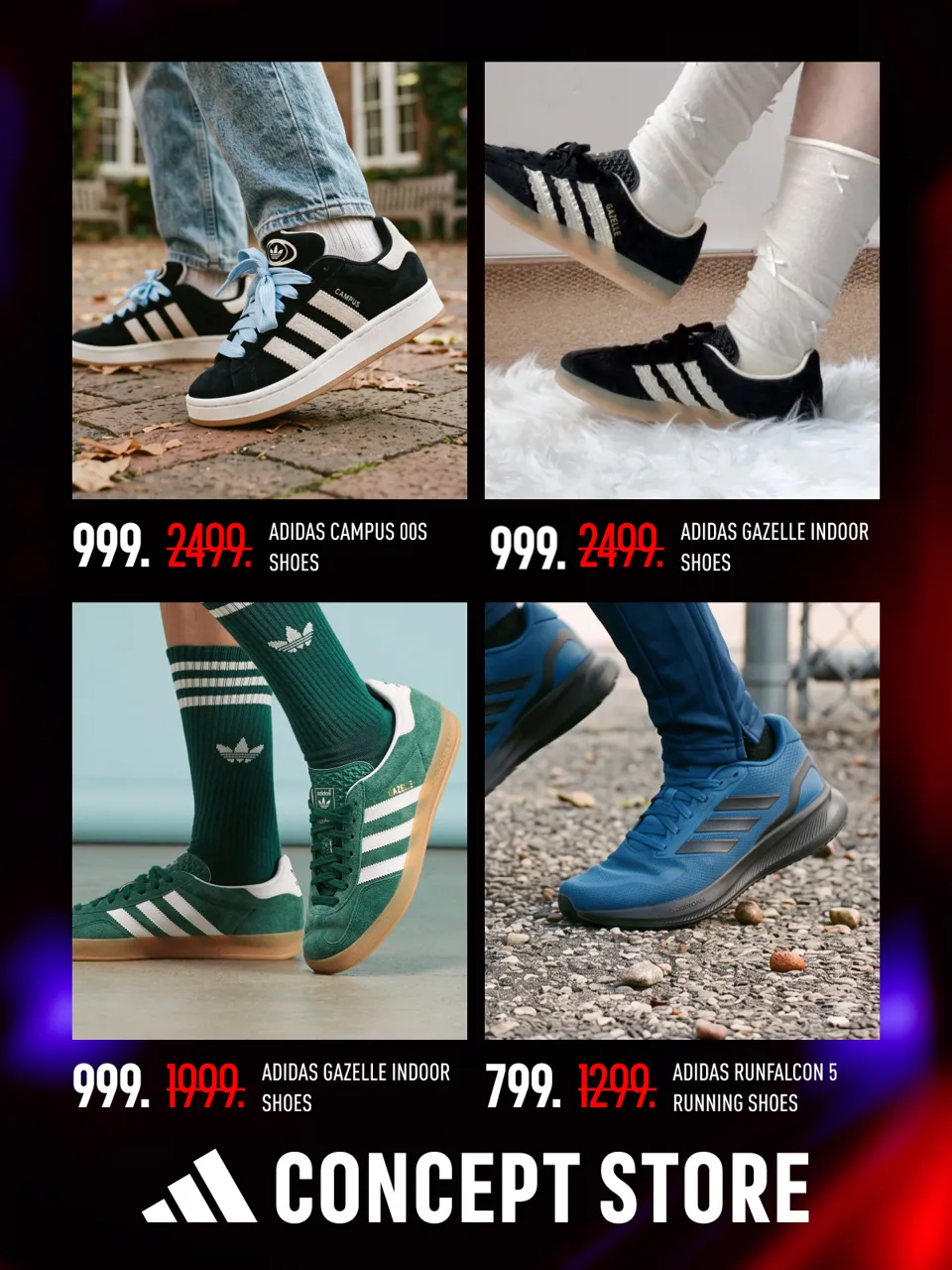 Аdidas Concept Store открылся в Grand Hall: Только 5 дней специальных цен