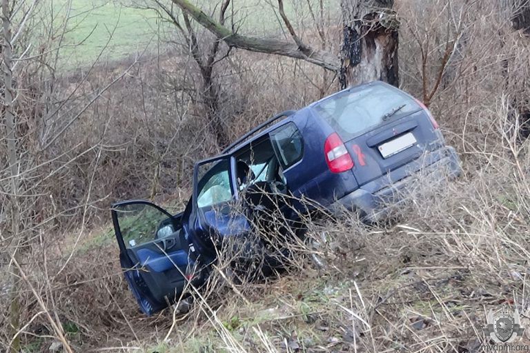 Автоледи из Приднестровья попала в ДТП из-за телефона