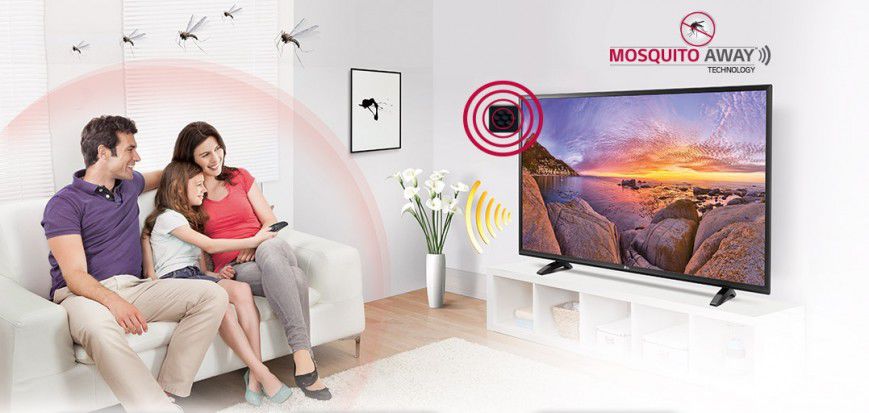 Телевизоры LG научились отгонять комаров