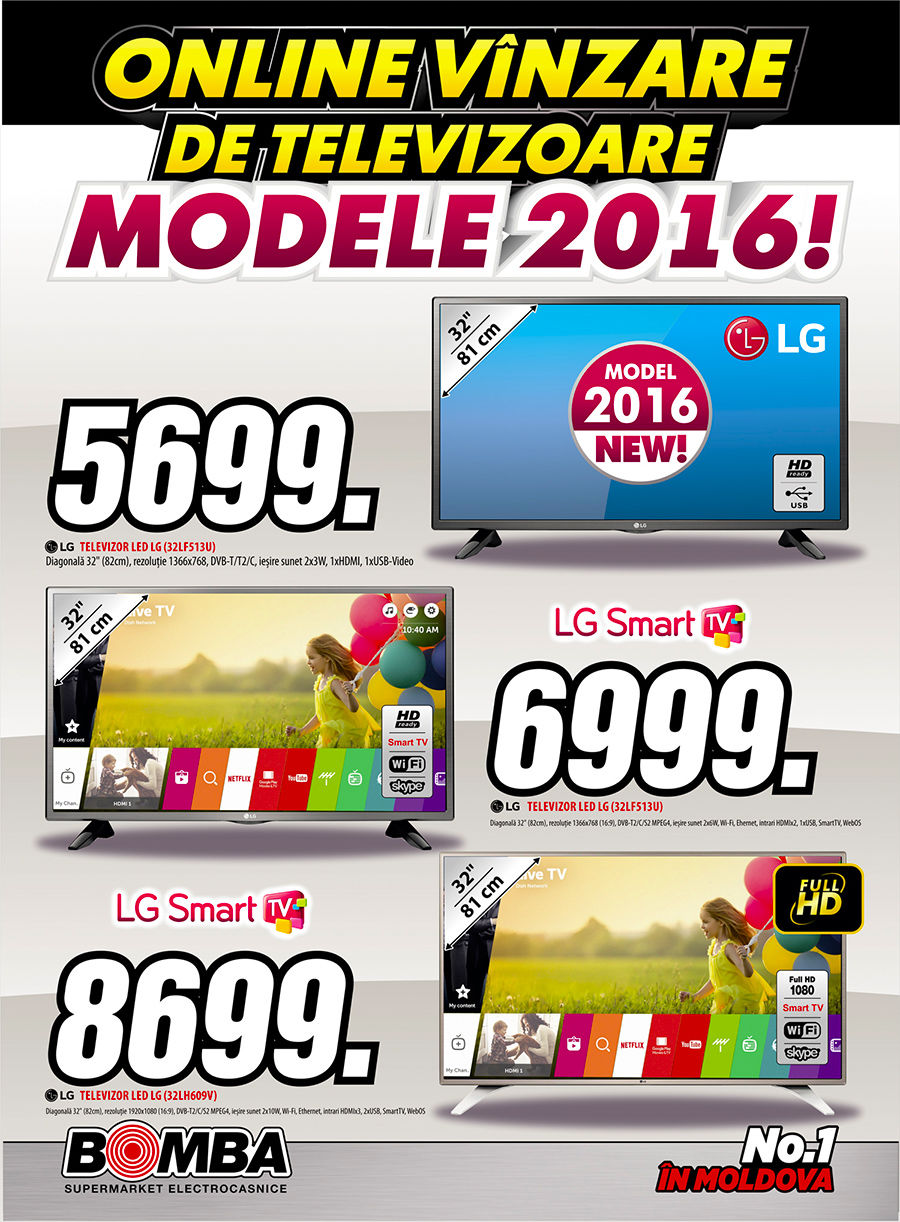 BOMBA: Televizoarele viitorului LG ®