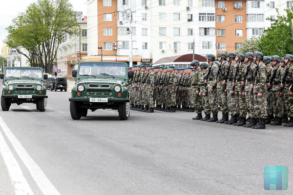 В Приднестровье прошла репетиция парада к 9 Мая