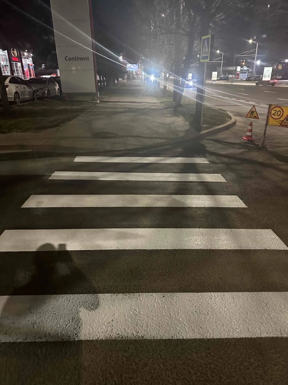 În Capitală au început lucrările de înnoire a marcajelor rutiere