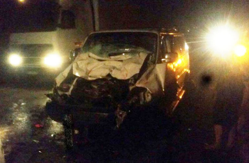 В Украине микроавтобус с молдаванами врезался в пожарную машину