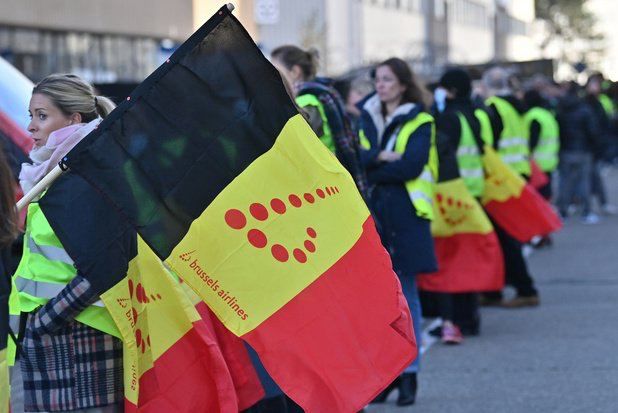 В Бельгии бастуют сотрудники авиакомпании Brussels Airlines