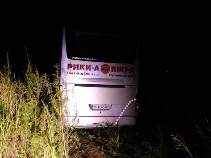В Румынии в аварию попал автобус с украинцами