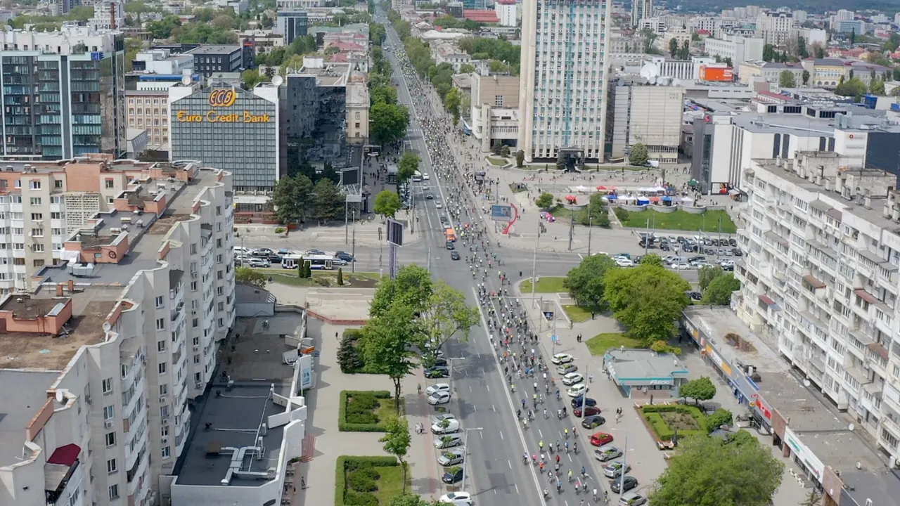 В Кишиневе состоялся праздник велоспорта – VeloHora by Skoda