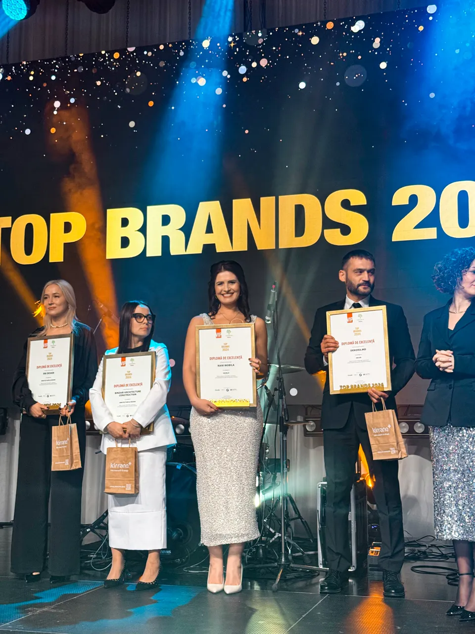 Nani Mobilă Uși Parchet — победитель премии Бренд года 2024 в рейтинге TOP Brands VIP Magazin