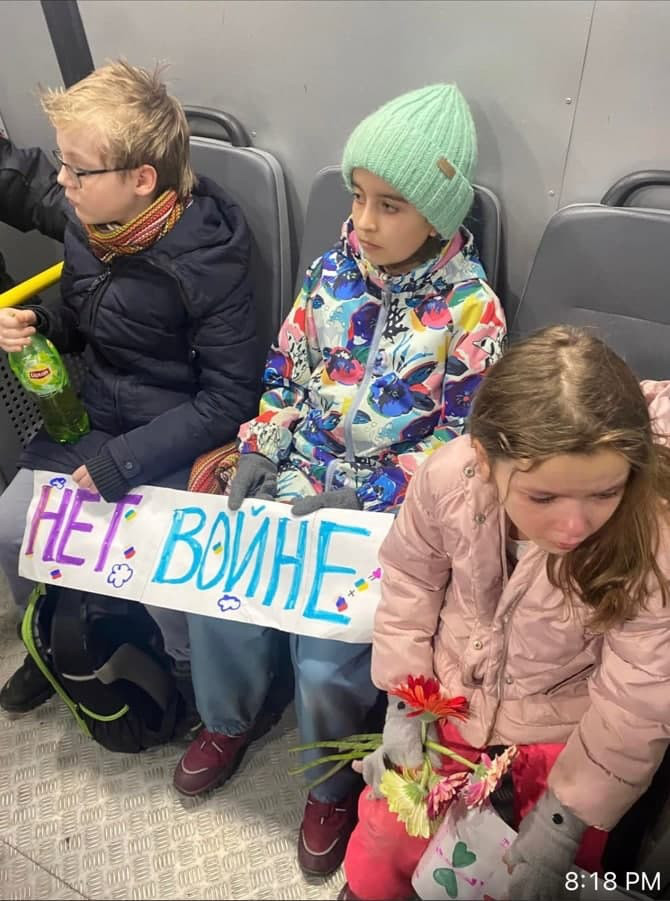 В Москве на акции протеста против войны в Украине задержали детей