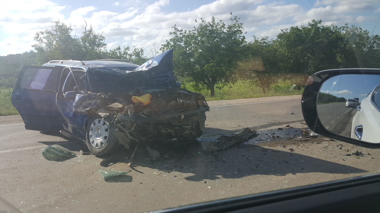 Серьезное ДТП на Полтавском шоссе: две машины были разбиты