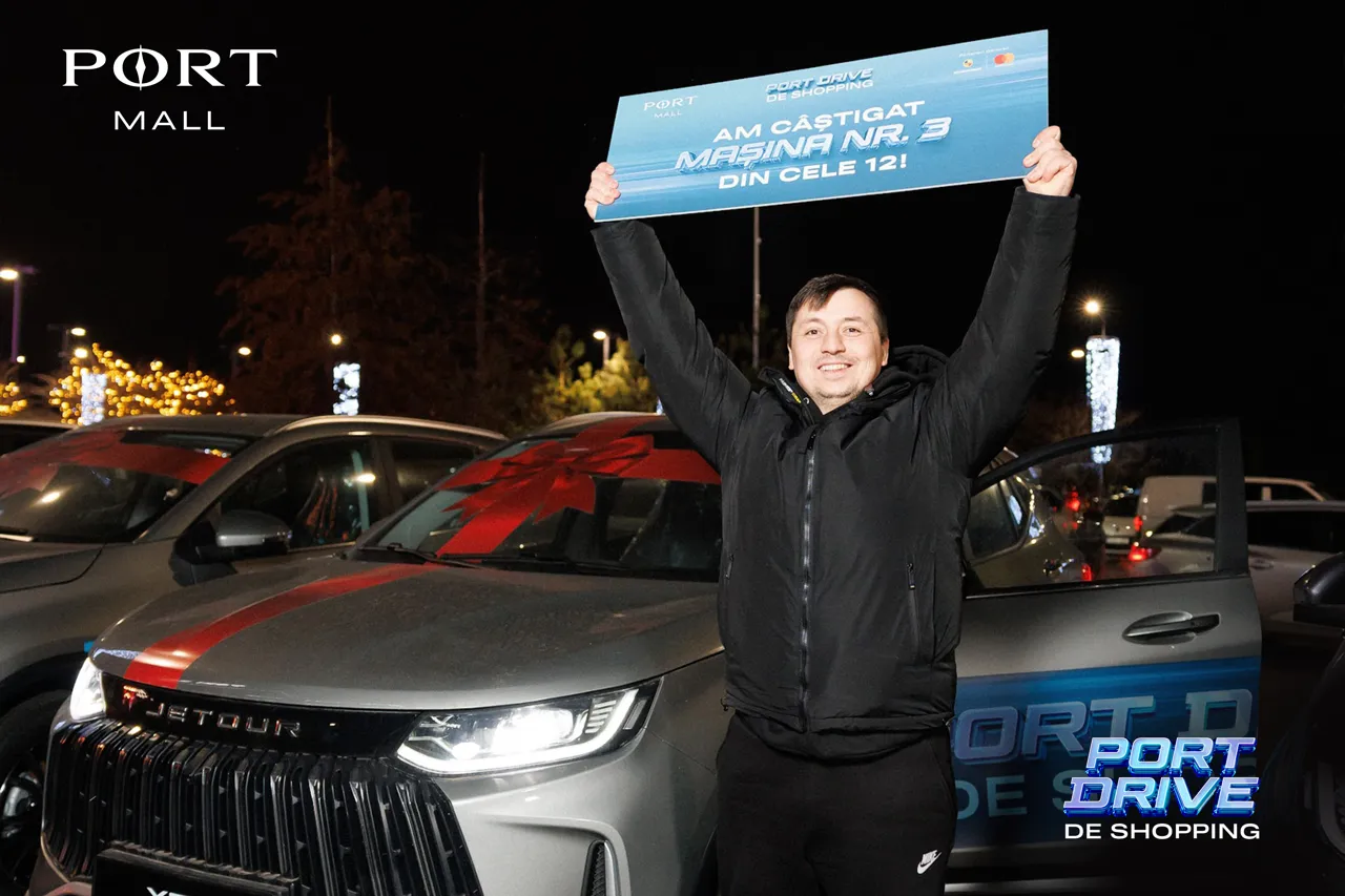 Port Drive de Shopping: Третий автомобиль нашел своего счастливчика в Port Mall