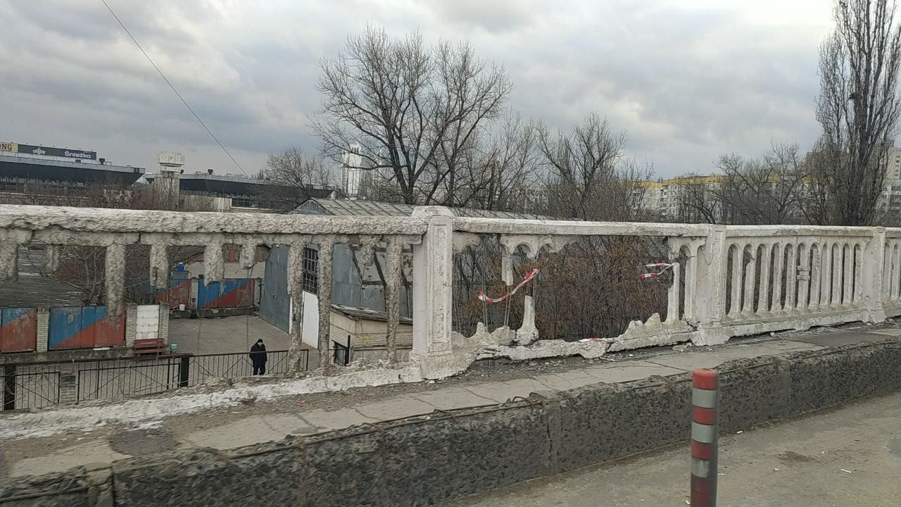Измаильский мост в Кишиневе находится в удручающем состоянии