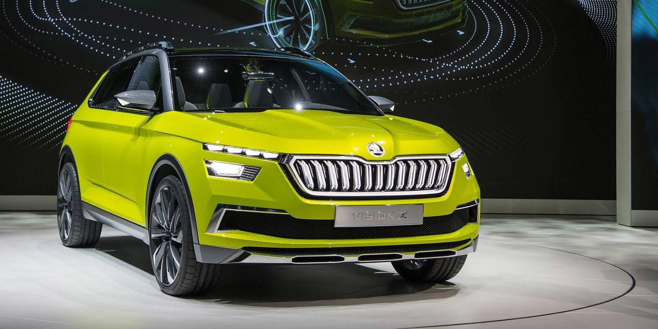 Skoda представила кроссовер, который ездит на газе, бензине и электричестве