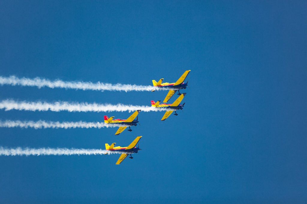 Show aviatic de excepție la Orhei de Ziua Independenței