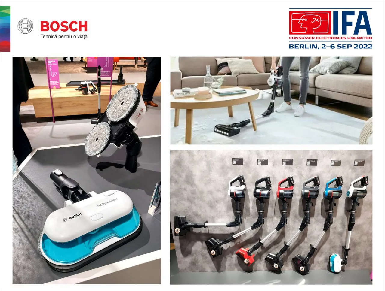 Bosch Siemens: Представительство Bosch Moldova на IFA 2022 в Берлине