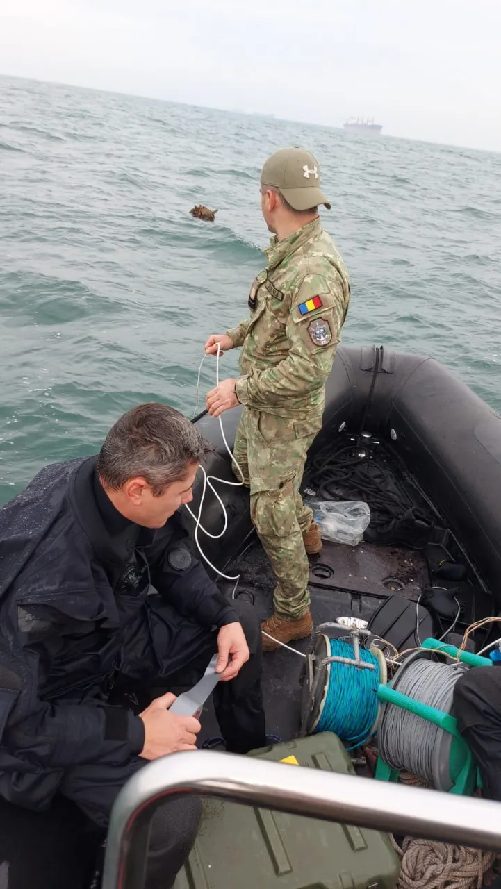 Морская мина обнаружена недалеко от порта Констанца
