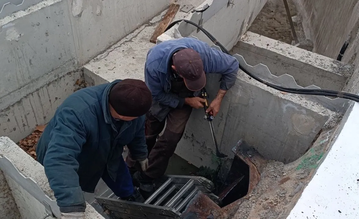 Al treilea decantor secundar, pus în funcțiune la Stația de epurare din Chișinău