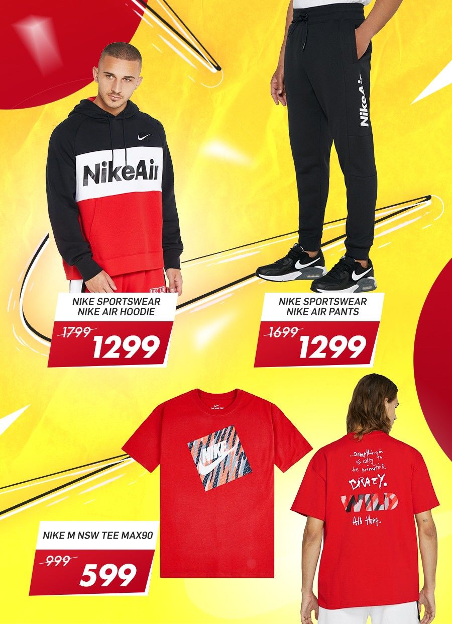 Nike: Скидки до -50% на все бестселлеры 2021 года