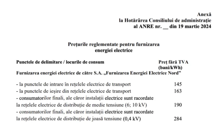 НАРЭ утвердит новые цены на электроэнергию Premier Energy и FEE-Nord