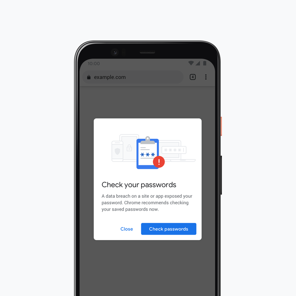 Google Chrome будет предупреждать о взломе учётной записи