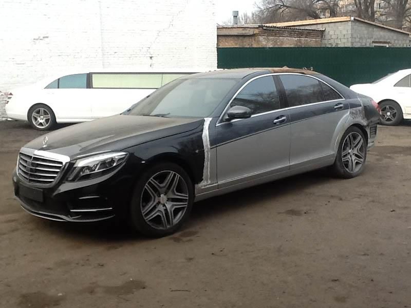 Nu avea bani de noul model Mercedes, aşa că l-a tăiat pe actualul