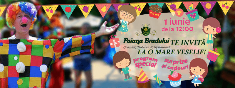 Детский праздник в Poiana Bradului! ®