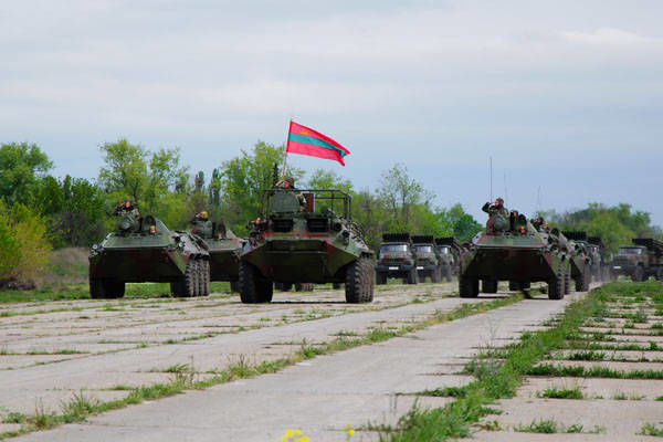 Российская армия готовится к Параду Победы в Тирасполе