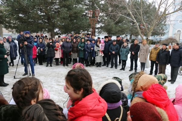 В Гагаузии на месте будущей часовни заложили капсулу времени