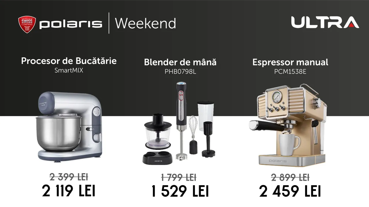 Ultra: Polaris Weekend - суперскидки на весь ассортимент товара